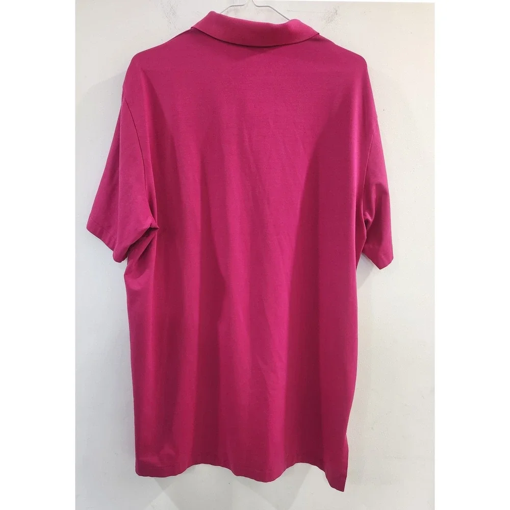 Polo Golf Ralph Lauren Performance Pima Cotton Polo Shirt Violet‎ Red Mens L